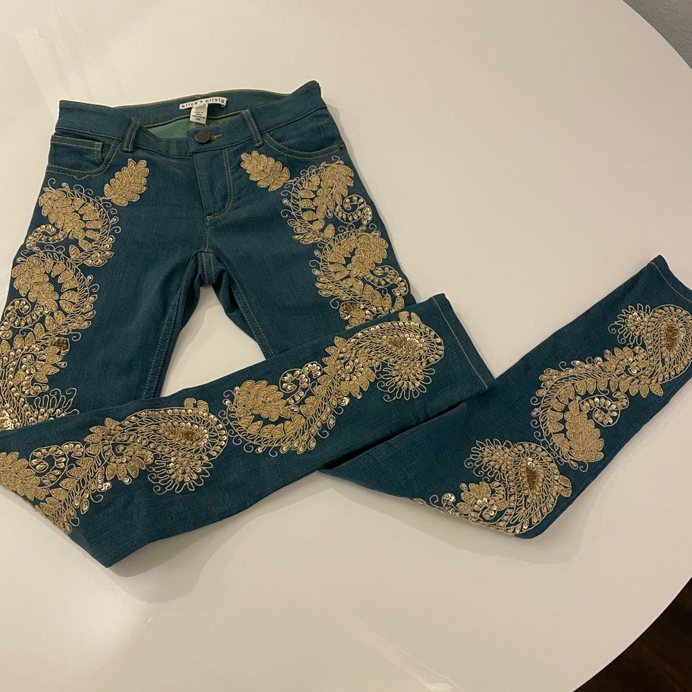 Alice and olivia jeans